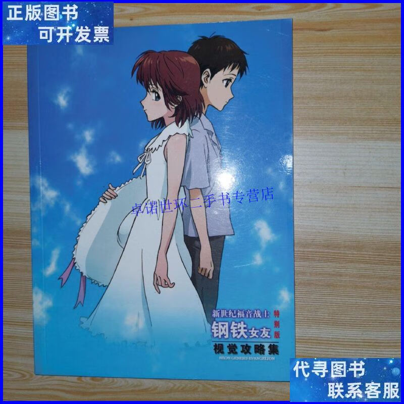 【二手9成新】新世纪福音战士钢铁女友视觉攻略集-特别版 /不详