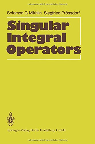 Singular Integral Op