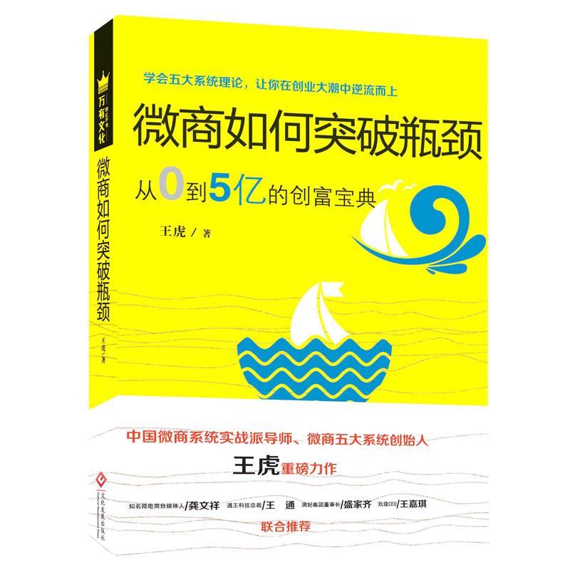 微商如何突破瓶颈 王虎 文化发展出版社