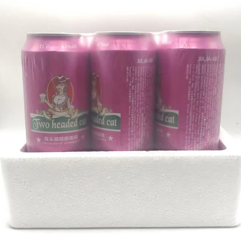 双头猫黑啤500毫升9罐装精酿黑啤酒整箱听装啤酒 * 双头猫黑啤 500ml