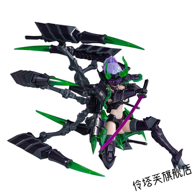 万代(bandai)御模道拼装模型 1/12 atkgirl 蜘蛛2.0机娘 阿拉克涅