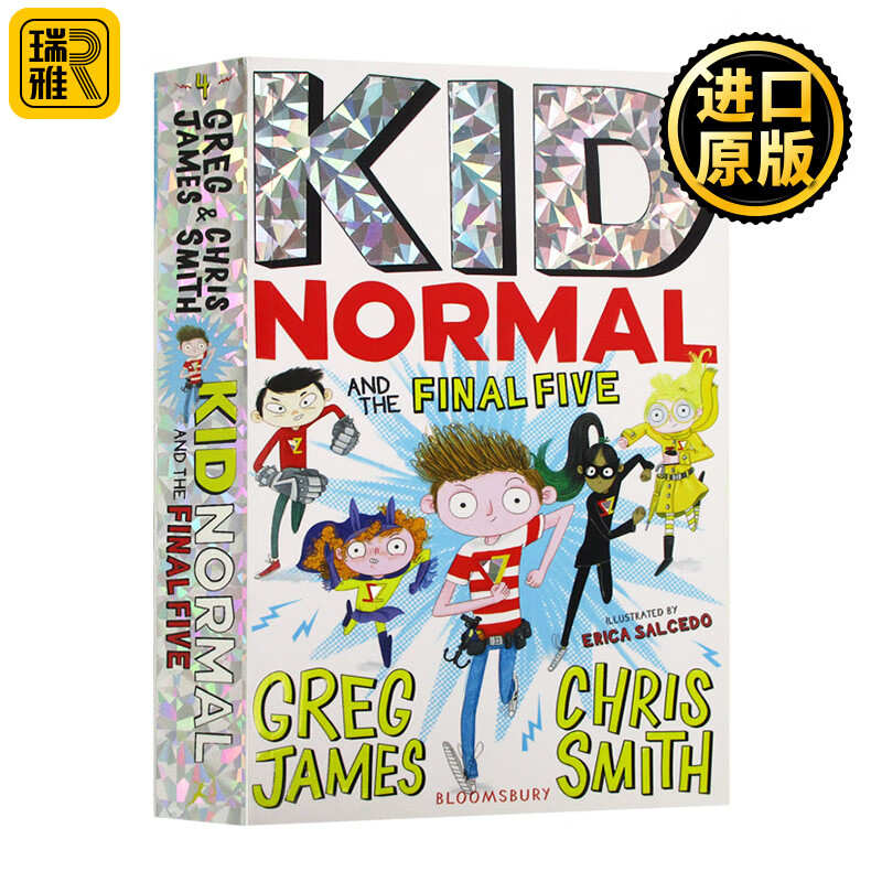 进口原版 kid normal and the final five 麻瓜小子4 英文原版