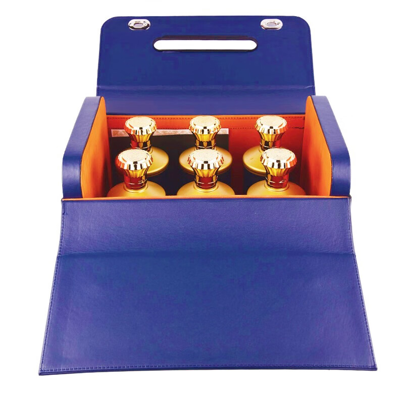 醉清欢 清香型白酒纯粮原浆酒整箱礼盒装白酒 53%vol 500mL 6瓶 私藏叁拾皮箱款