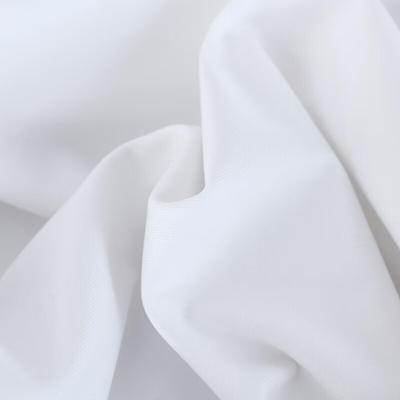 纯色加厚桌布长方形桌罩商务台布展会广告地推办公室会议桌布 白色