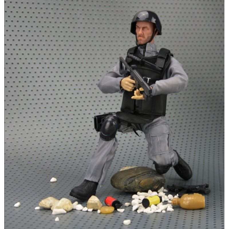 特种兵人偶军事模型玩具大兵1/6二战特种警察部队兵人玩偶战士关节