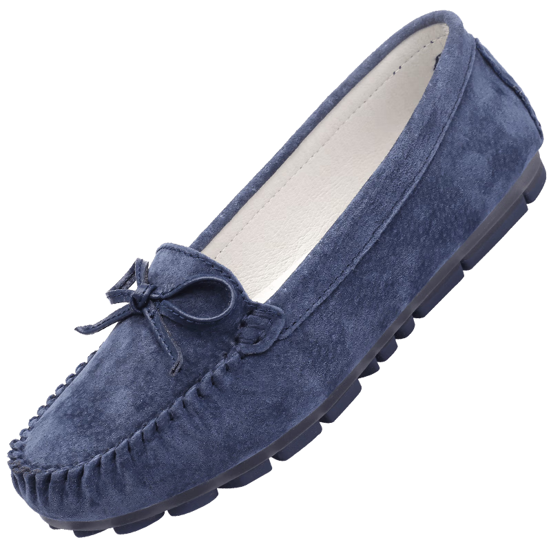 强人女鞋LA4221013深兰色单鞋价格走势分析及购买推荐