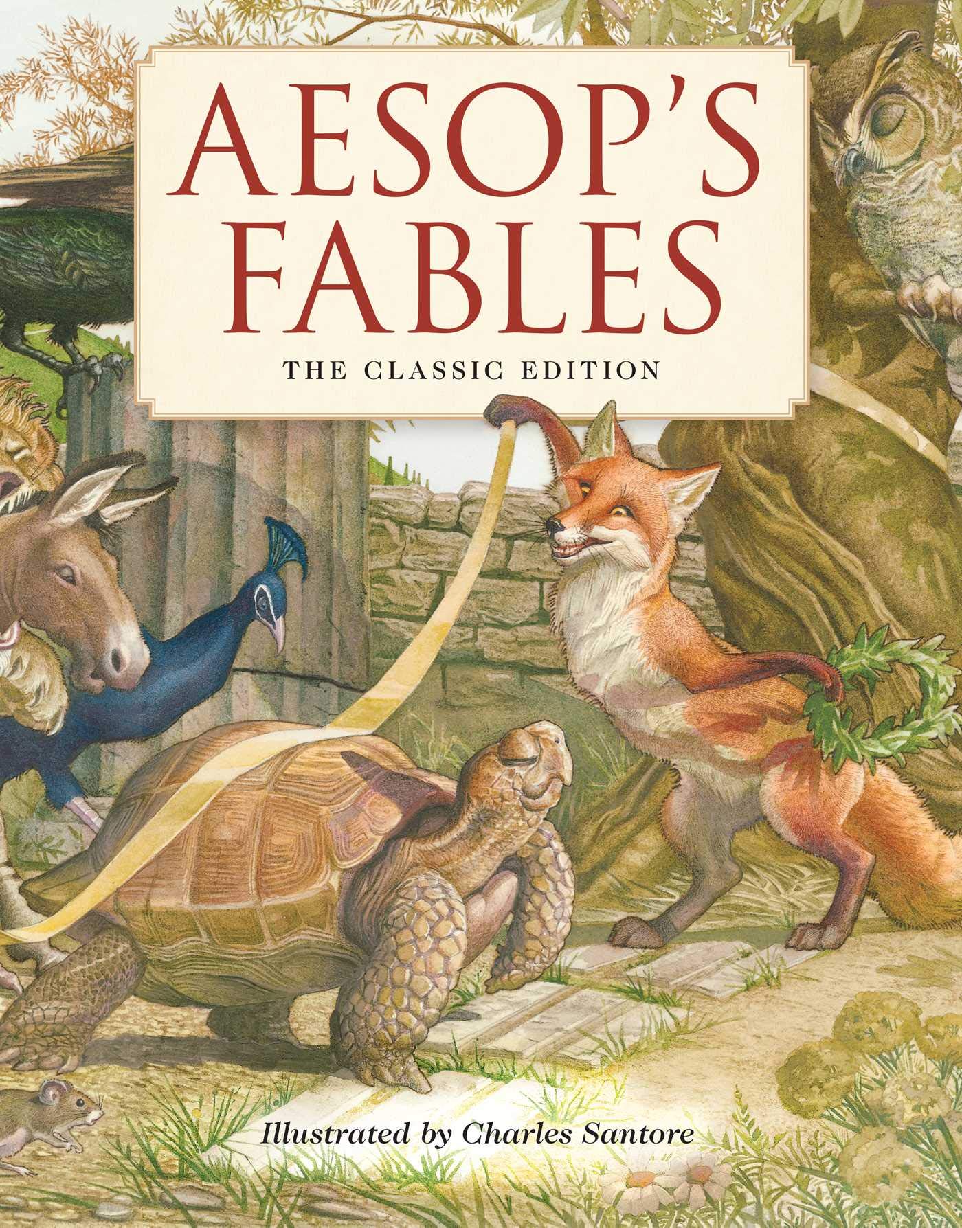 aesops fables hardcover: the classic edition by the new york