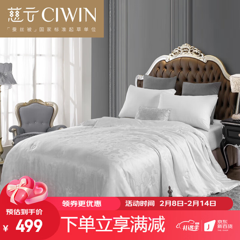 蚕丝被网购最低价查询|蚕丝被价格走势图