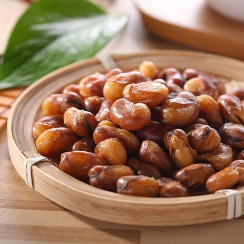 味滋源网红休闲坚果炒货原味干果 追剧宅家小吃 多口味特产 兰花豆 120g/袋  2袋 1份