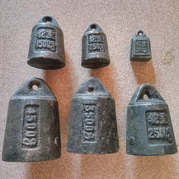 埠帝秤砣锤铊砝码木杆秤标准秤手工秤 250克