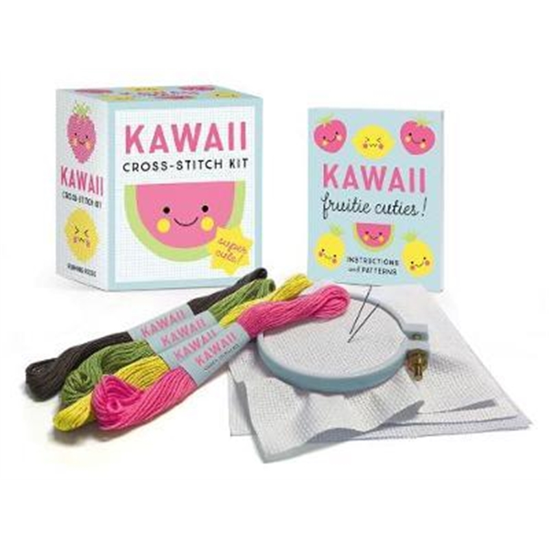 预订Kawaii Cross-Stitch Kit:Super-Cute!