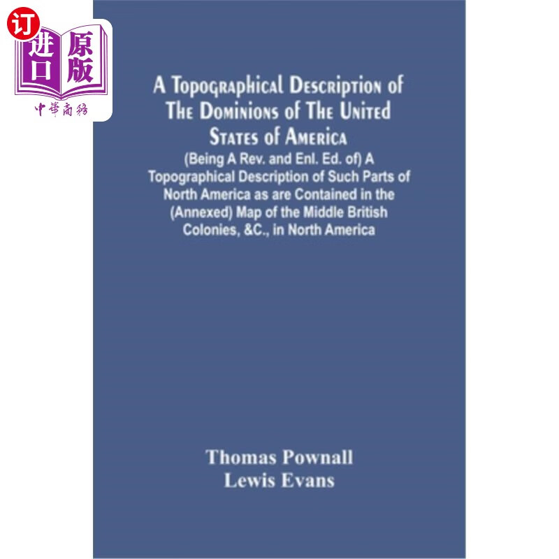 海外直订a topographical description of the dominions of the