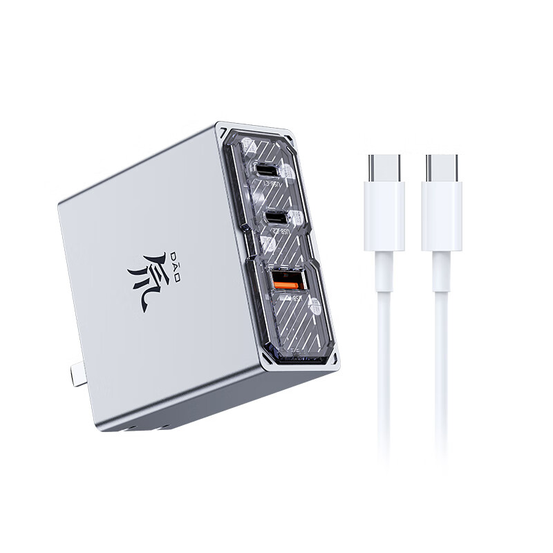 努比亚 100W 氘锋氮化镓充电头套装开售:2C + 1A + 1 米线,首发价 159 元
