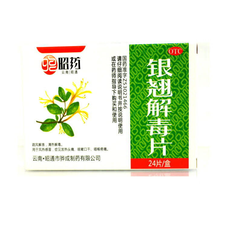 5g*24片疏风解表 清热解毒 用于风热,症见发 1盒
