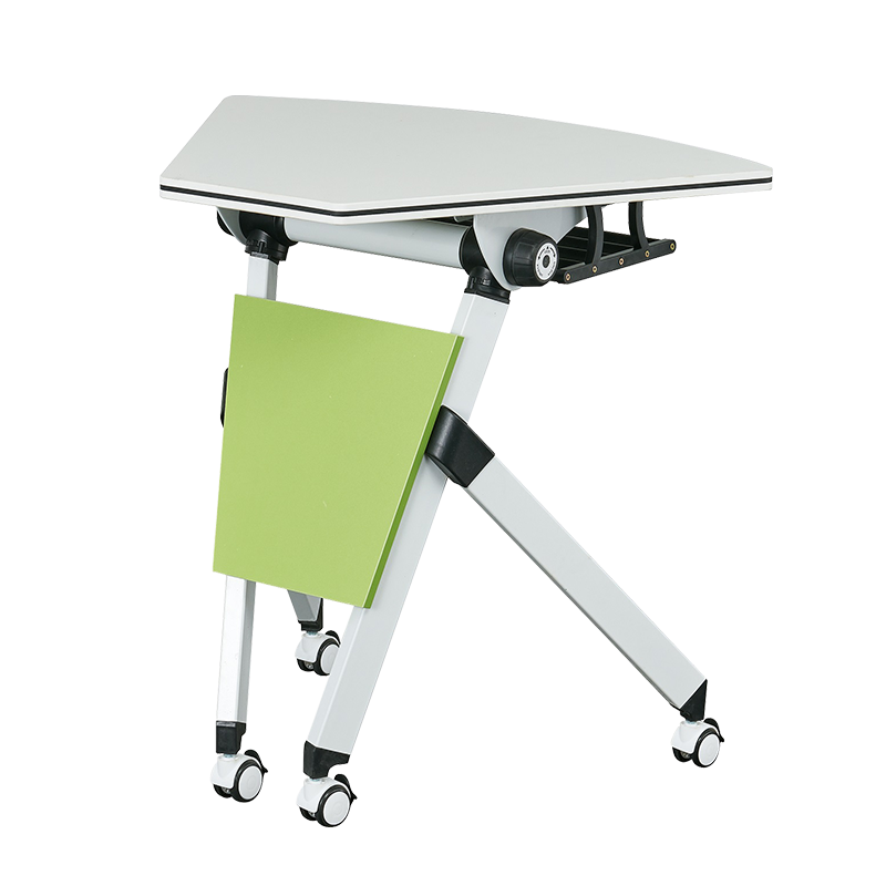 卡奈登办公家具 拼接圆形培训桌简约折叠桌会议桌组合员工培训桌多功能移动办公桌 直径1.6米圆桌