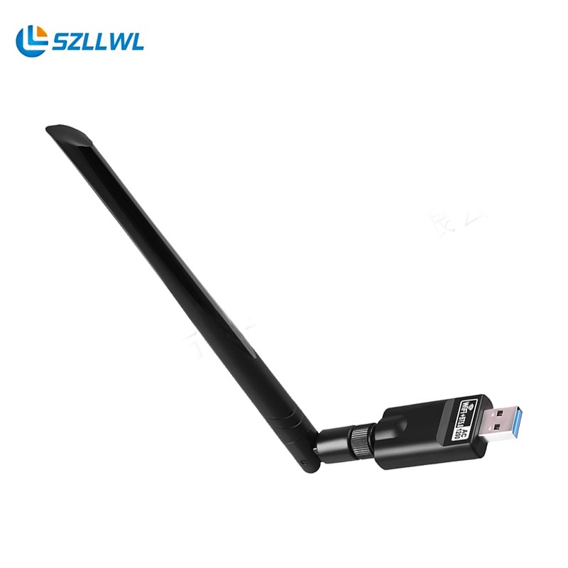 szllwl双频1300M无线蓝牙网卡wifi蓝牙二合一笔记本台式机usb3.0蓝牙5.0无线网卡wifi接收器发射器蓝牙适配器