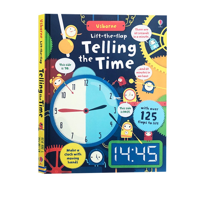 lift-the-flap telling the time