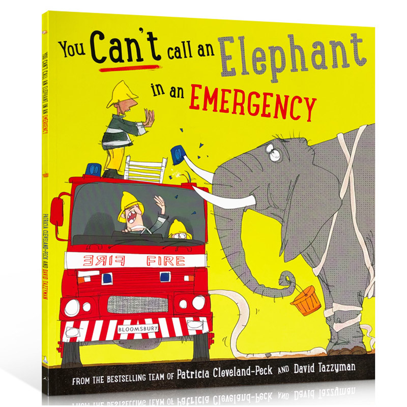 【中图原版】英文原版 you cant call an elephant in an emergency