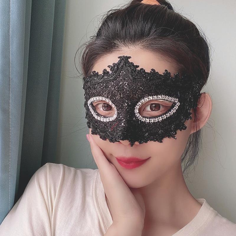 【万圣节】成人儿童面具女款半脸公主情趣万圣节古风化妆舞会酒吧舞台