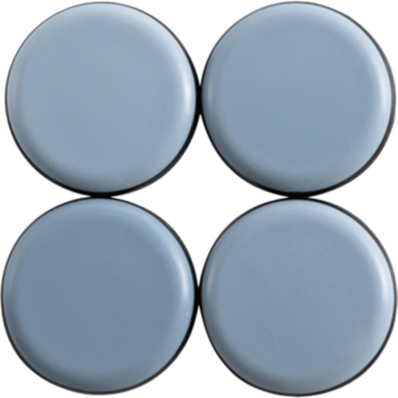 纤雅洁（QianYaJie）家具助滑垫餐桌移动椅子腿桌脚垫片保护地板粘贴消音静音耐磨 方形25*25mm-8片装（助滑静音）