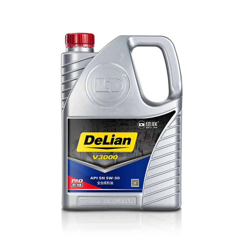 德联 全合成机油 发动机润滑油 v3000_sn级 5w-30 汽车保养 4l