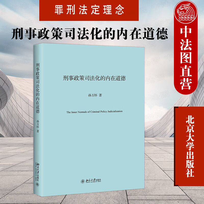 正版 2021版 刑事政策司法化的内在道德 孙万怀 个案的正义 风险刑法激辩 如何理解罪刑法定的