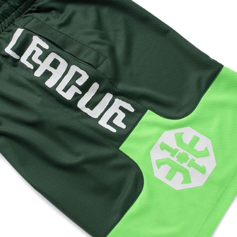 李宁篮球比赛裤短裤男子宽松透气速干休闲3加1五分裤运动裤aapr371-4