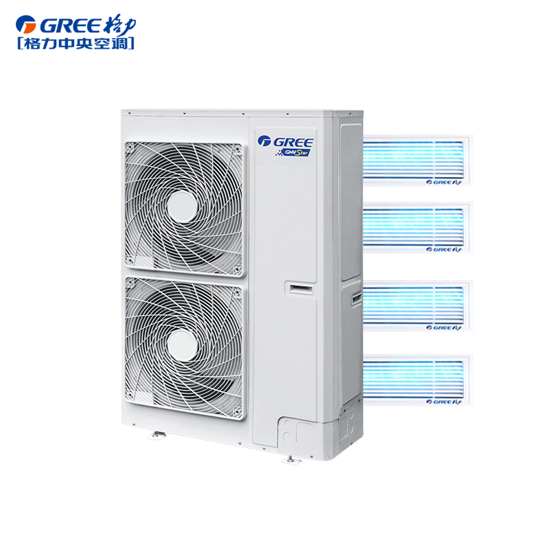 格力（GREE）STAR系列大5匹一拖四 一级能效变频 嵌入式空调 包含安装 家用中央空调GMV-H120WL/A