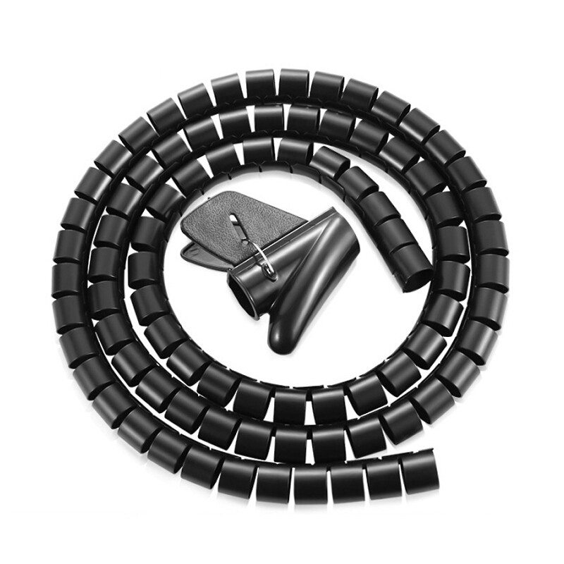 聚远 juyuan 理线管包线管束线管电线收纳固定整理绕线器束线器电源理