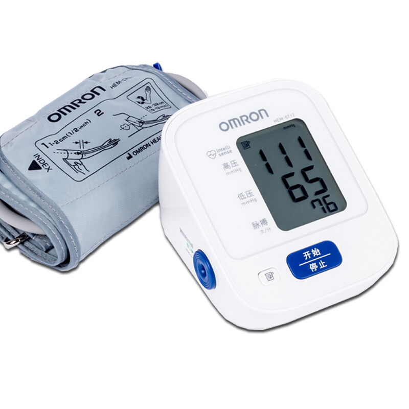 欧姆龙(omron) 电子血压计hem-8712家用上臂式全自动