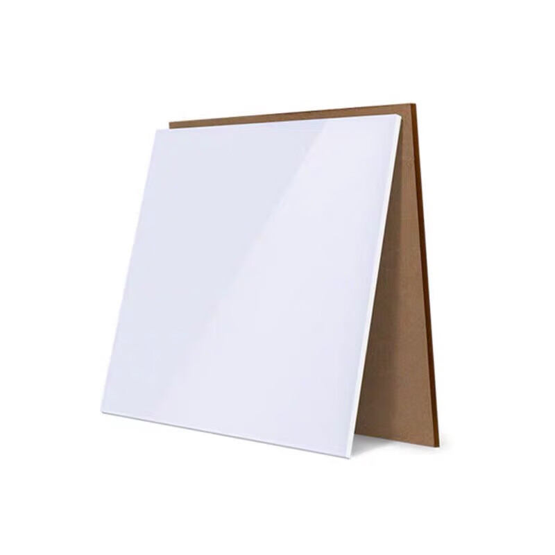 卡莱文乳白色亚克力板透明彩色加工定制广告磨砂灯光板扩散板有机 乳