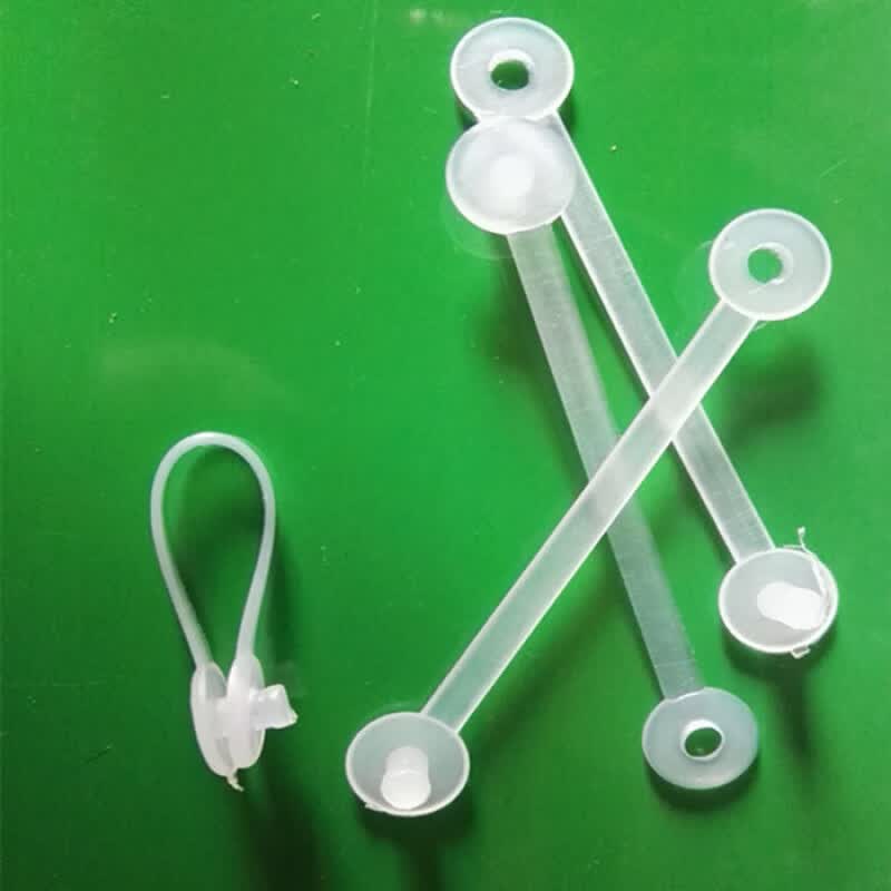 吊牌子母扣 标签支架扣 标价签扣 pvc封套扣 吊牌搭扣 超市塑料扣 50