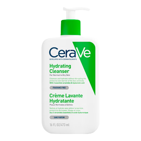 ���ڲ��������ַ���CeraVe��ˮ����ϴ����ȥ���ʽ����ͷ���ͽ����� �����ᱣʪ�޻� �޻���ʪ���� 473ml 89Ԫ