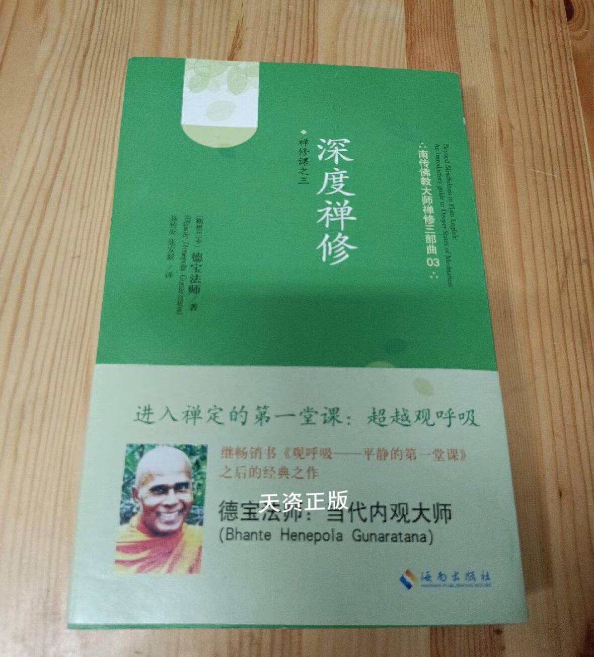 【二手9成新】南传佛教大师禅修三部曲·禅修课(03):深度禅修 德宝