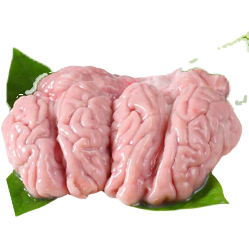 十里馋 猪脑 新鲜冷冻猪脑花 猪脑子 96副装 生鲜脑花火锅食材 锡纸猪