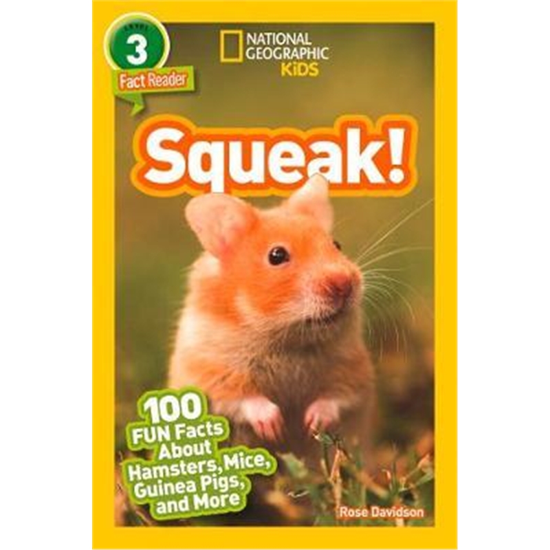 预订squeak!:100 fun facts about hamsters, mice, gu