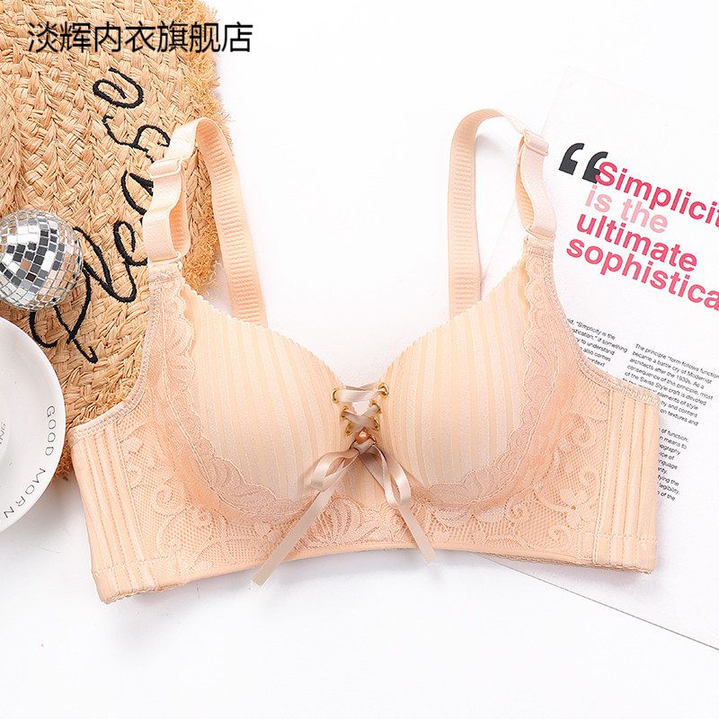 加厚文胸超厚加厚内衣女10cm聚拢无钢圈8cm超厚美背小胸平胸特厚文胸