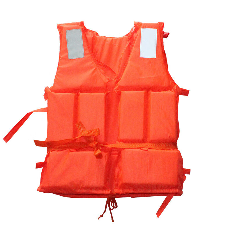 水上应急救援救生服 户外漂流浮力大马甲 规格-橘色普通成人救生衣