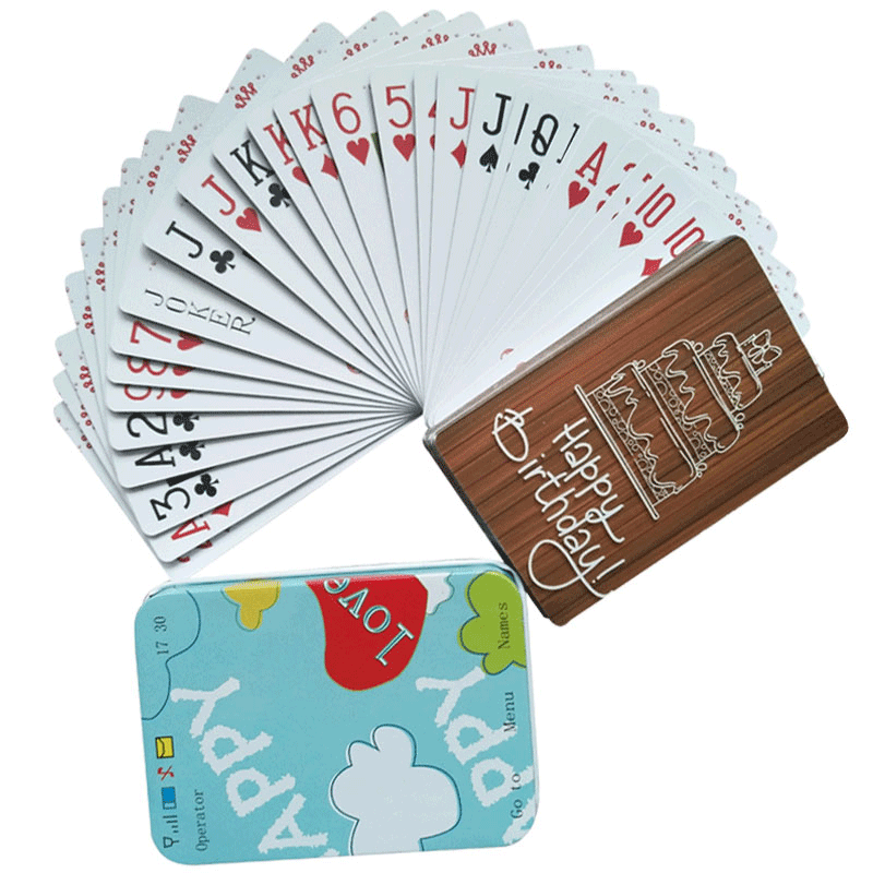 泰瑞格扑克牌定制照片创意定做毕业纪念品diy个性 闺蜜生日礼物