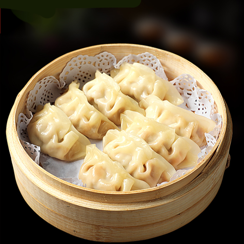 蒸饺美味鲜肉玉米蔬菜蒸煎饺水饺速食早餐速冻商用饺子2斤 猪肉玉米