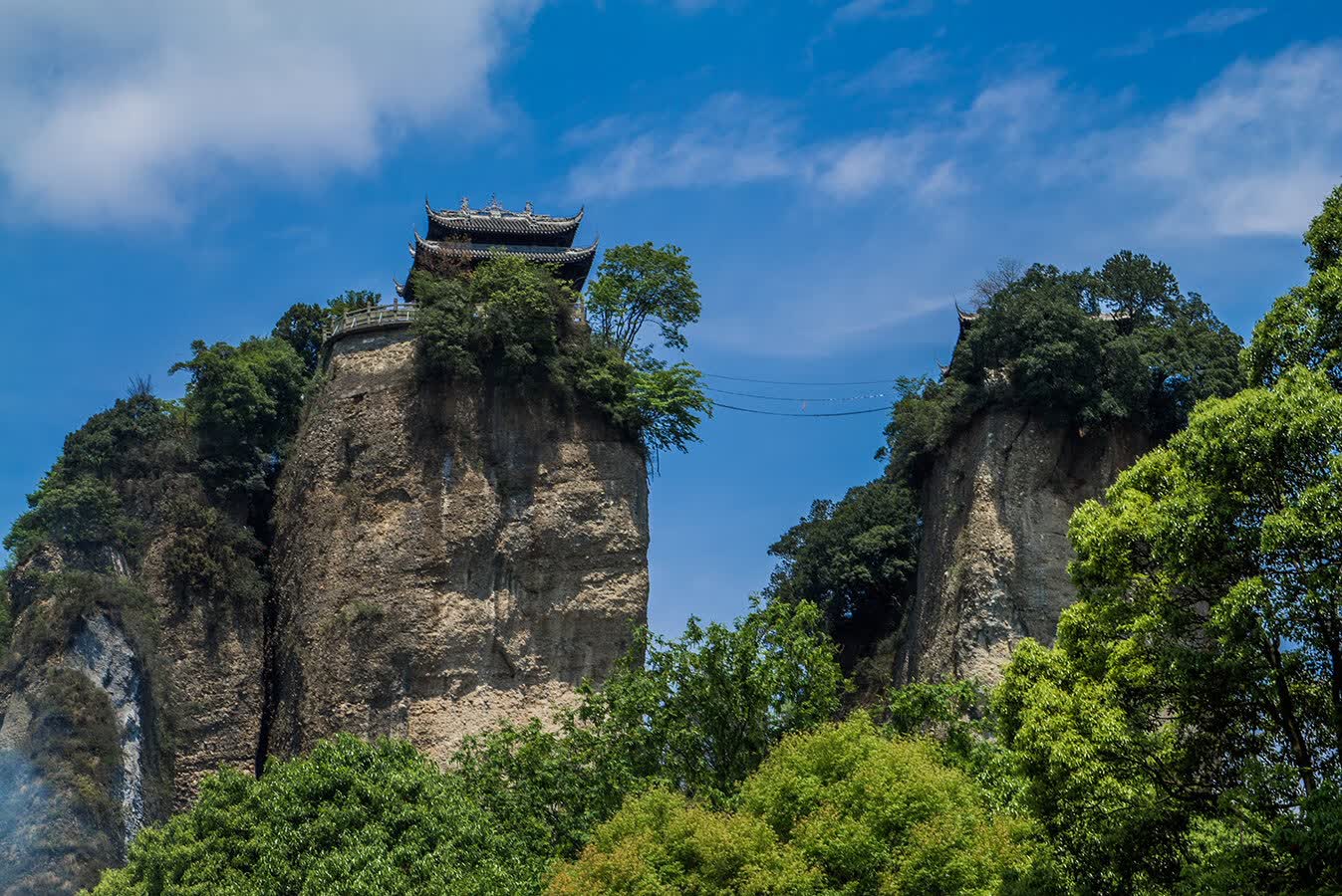 窦圌山门票 索道往返-成人票 四川江油窦团山风景区 景点门票