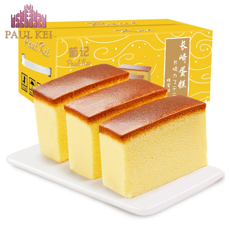 葡记 长崎蛋糕蜂蜜味1000g整箱礼盒 面包饼干蛋糕营养早餐 休闲零食 网红小吃甜品点心