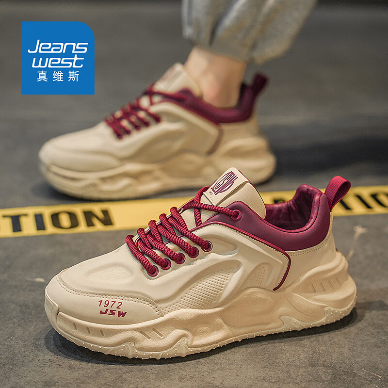 ���ڲ�������ά˹��Jeanswest����Ь�ﶬ��2024����Ь���������ϵ�Ь��׳������˶�Ь ����ɫ 44