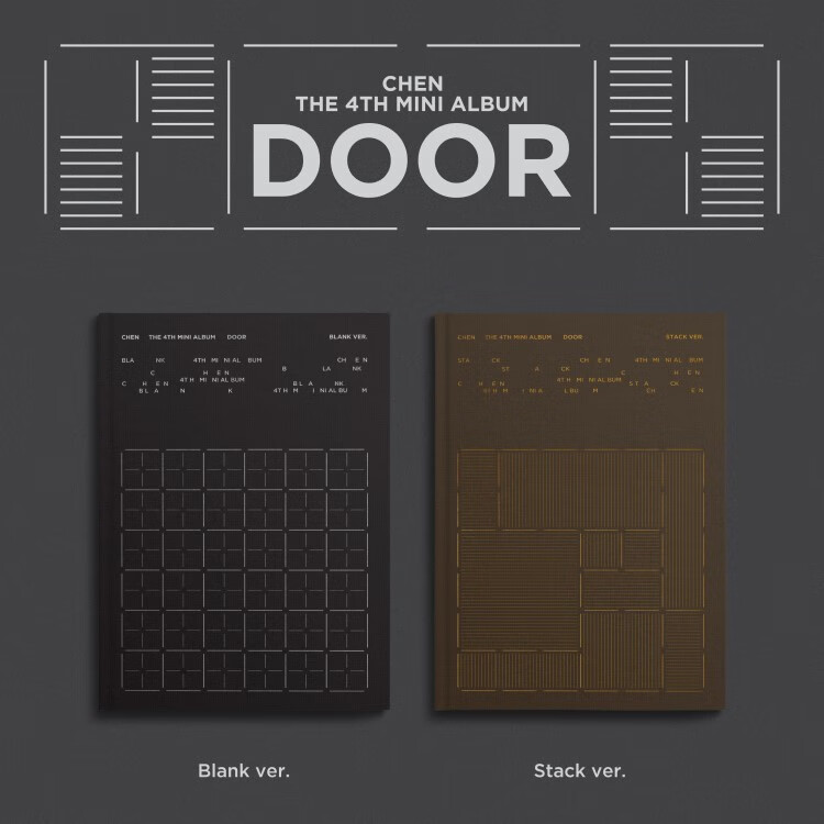 金钟大专辑：CHEN The 4th Mini Album 《DOOR》(Blank ver.)