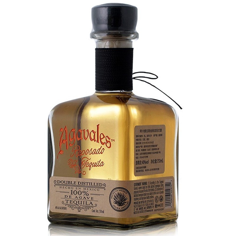 阿卡维拉斯金标龙舌兰酒750ml tequila 烈酒特基拉 agavales基酒