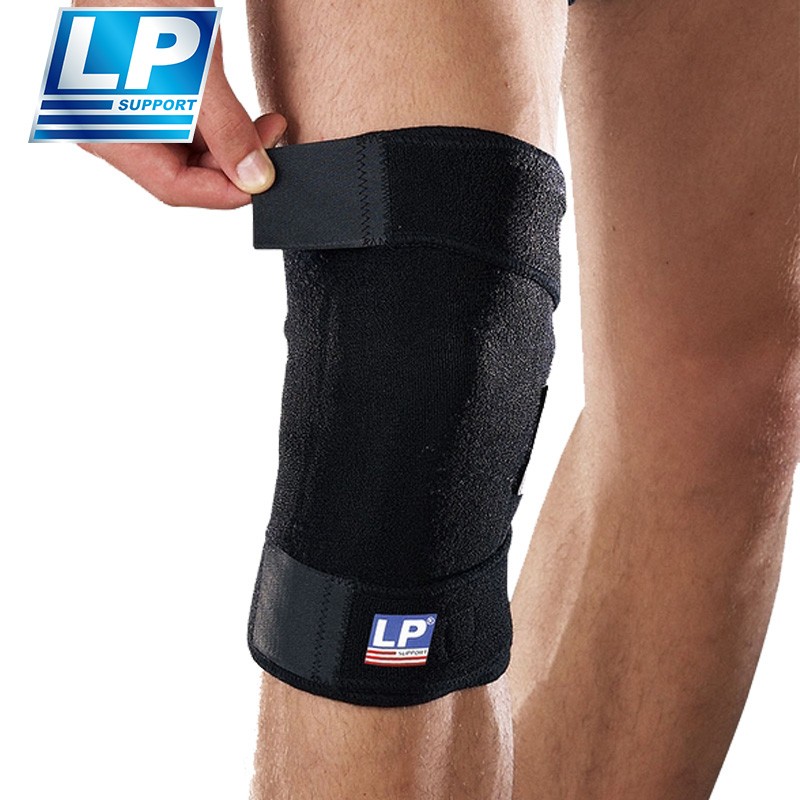LP756运动护膝排球篮球膝关节护具防撞保暖防风加厚型 均码