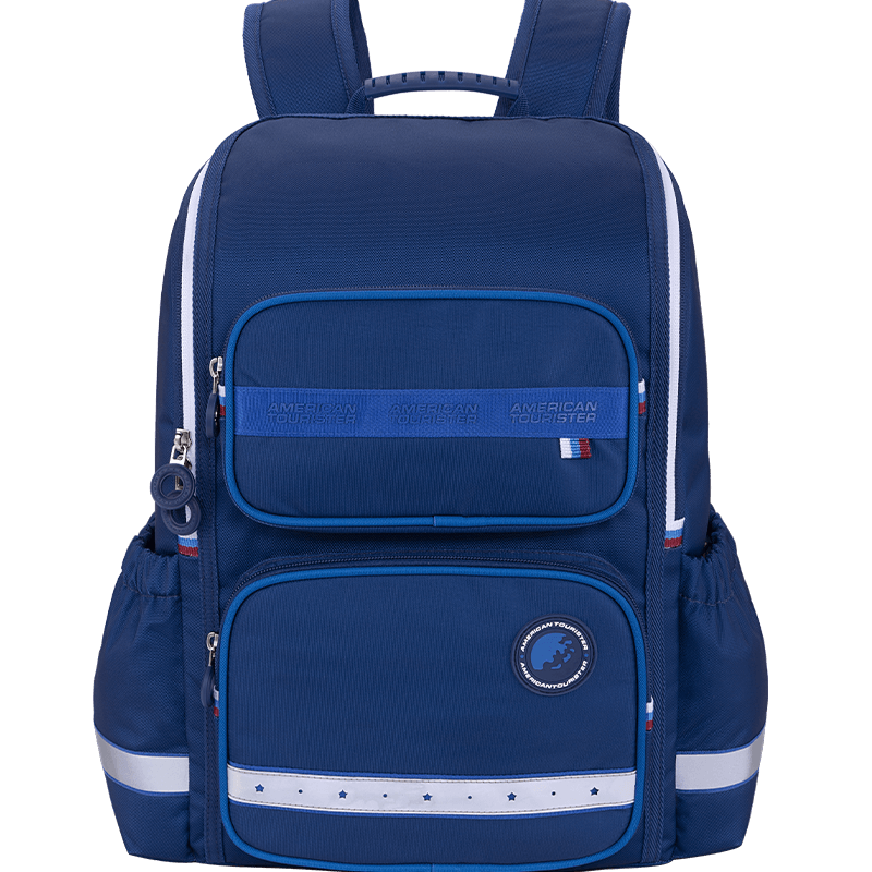 美旅箱包美旅放心书包1-3年级小学生简洁大气时尚背包NK1*002 海军蓝