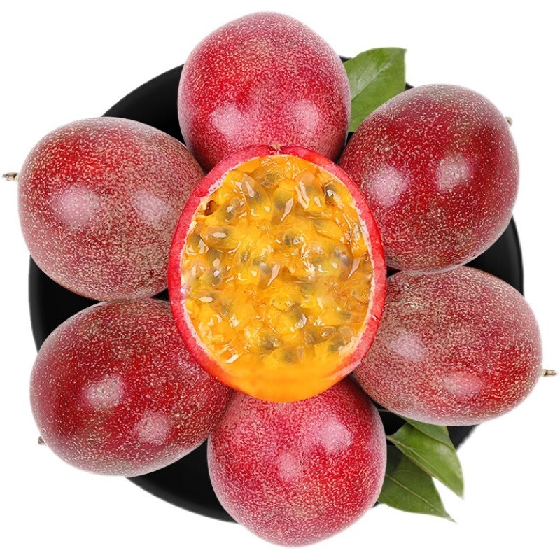 储褚精选 云南百香果 新鲜酸甜水果当季时令鸡蛋果 紫皮百香果 3斤中
