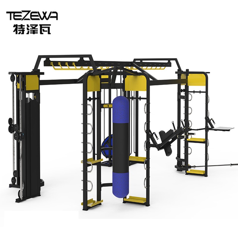 特泽瓦tezewa 360综合训练器 健身房工作室多功能训练架商用家用健身器材