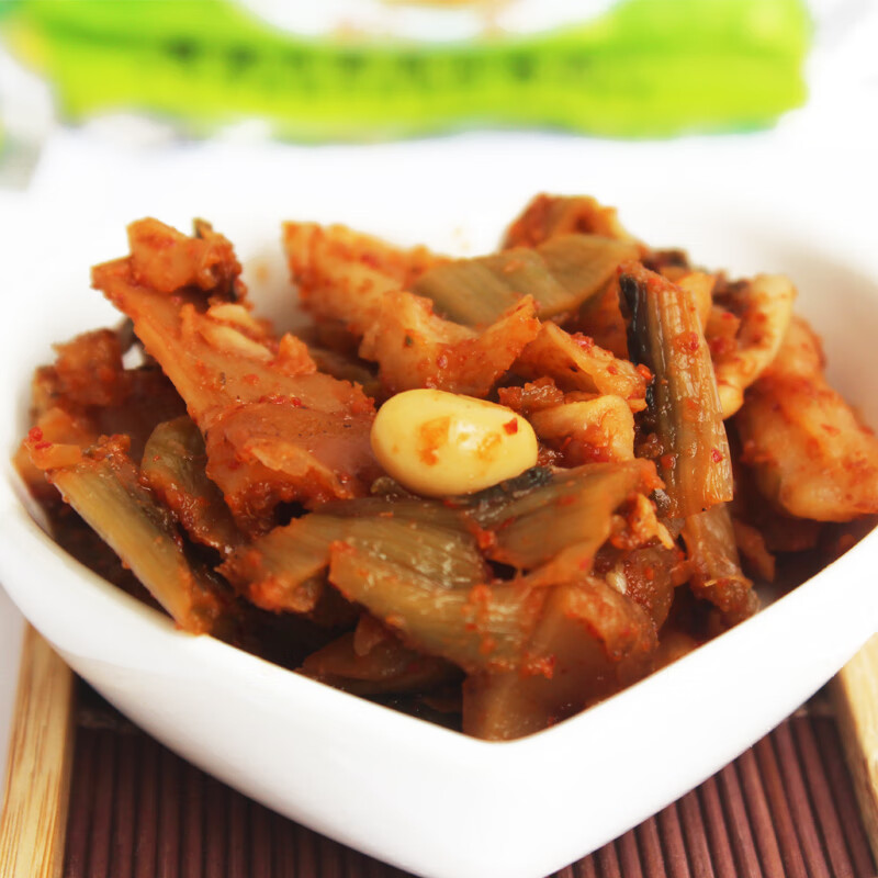 茗仟江西特产南乡佬农贵溪捺菜60克/袋*30袋下饭小菜 鸽鸽捺菜茄子干